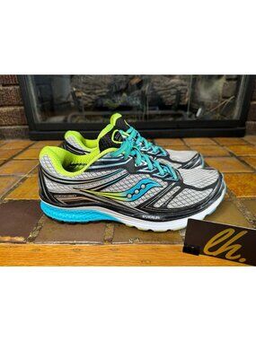 Women’s 10 Saucony Everun Guide 9 Greg Blue Athletic Running Shoes S10295-1